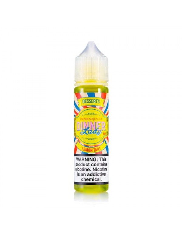 Dinner Lady Lemon Tart 60ml Vape Juice