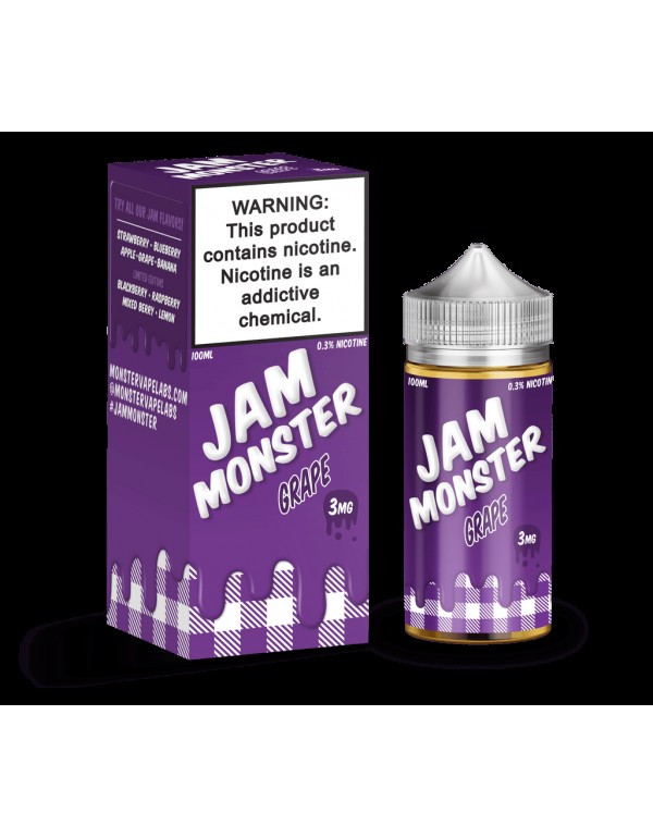 Jam Monster Grape 100ml Vape Juice