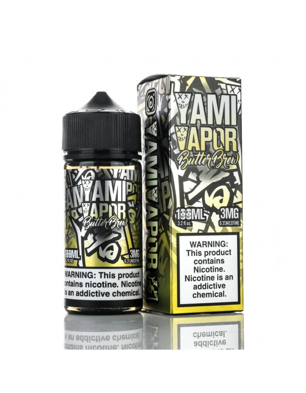 Yami Vapor Butter Brew 100ml & 30ml Vape Juice
