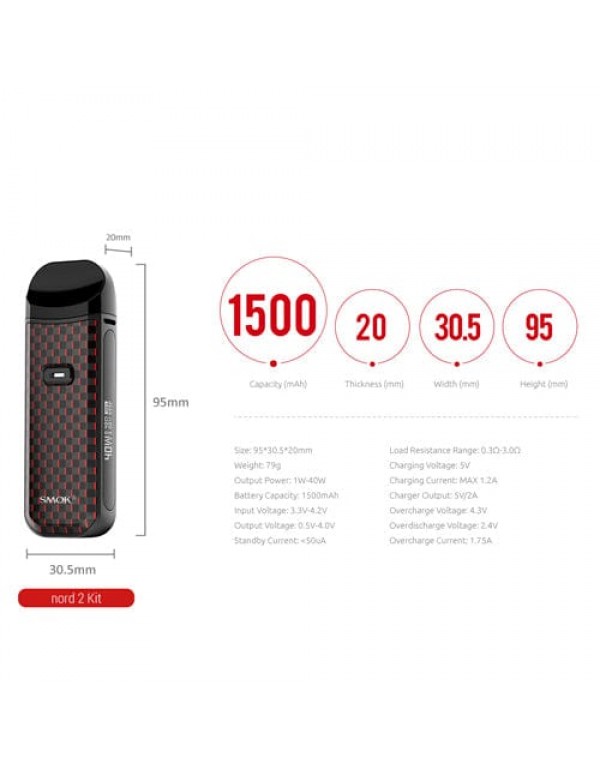 SMOK Nord 2 40W Pod System