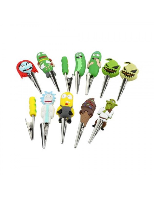 Silicone Character Roach Clip