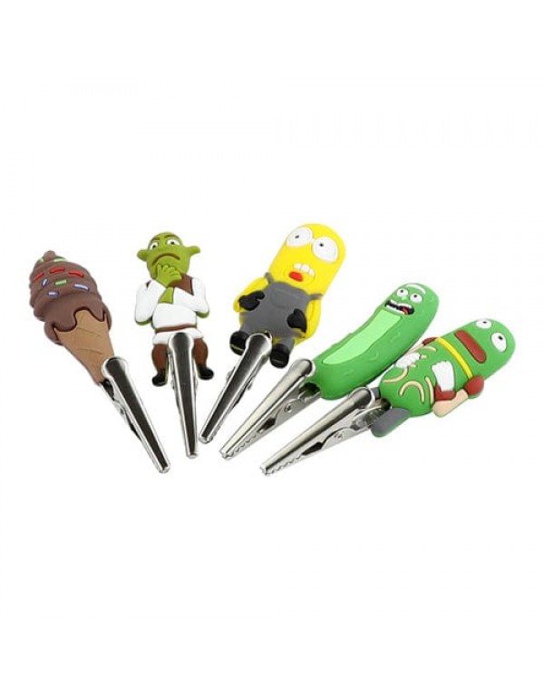 Silicone Character Roach Clip