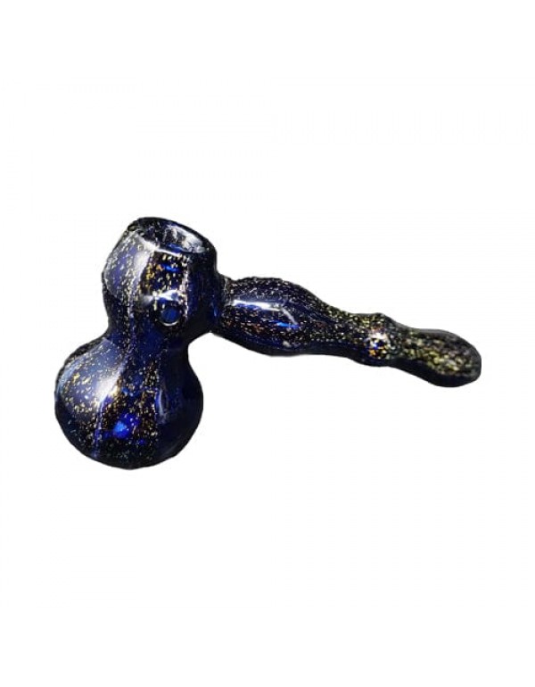 Full Dichro Heady Handmade Glass Hammer Pipe