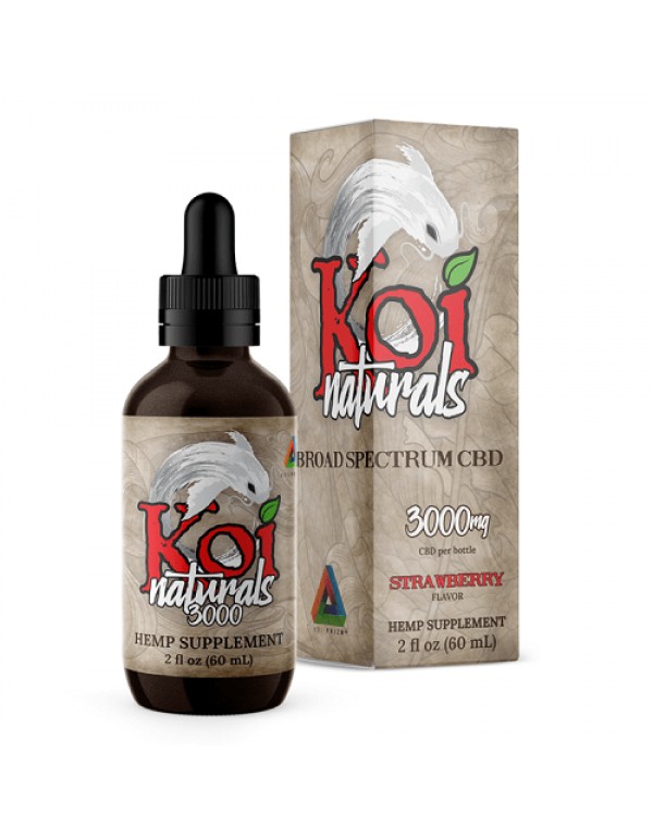 Koi Naturals Strawberry 60ml CBD Tincture