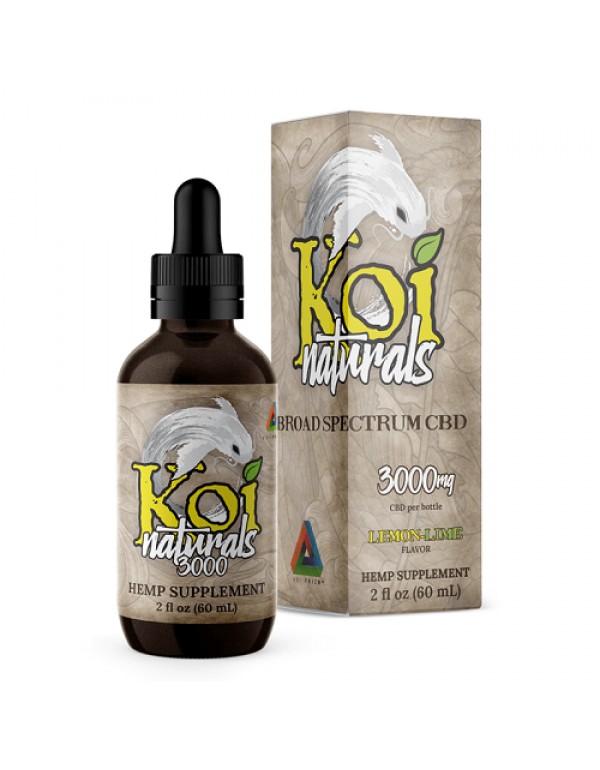 Koi Naturals Lemon-Lime 60ml CBD Tincture