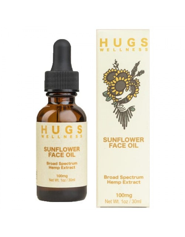 Hugs CBD Sunflower Face Oil