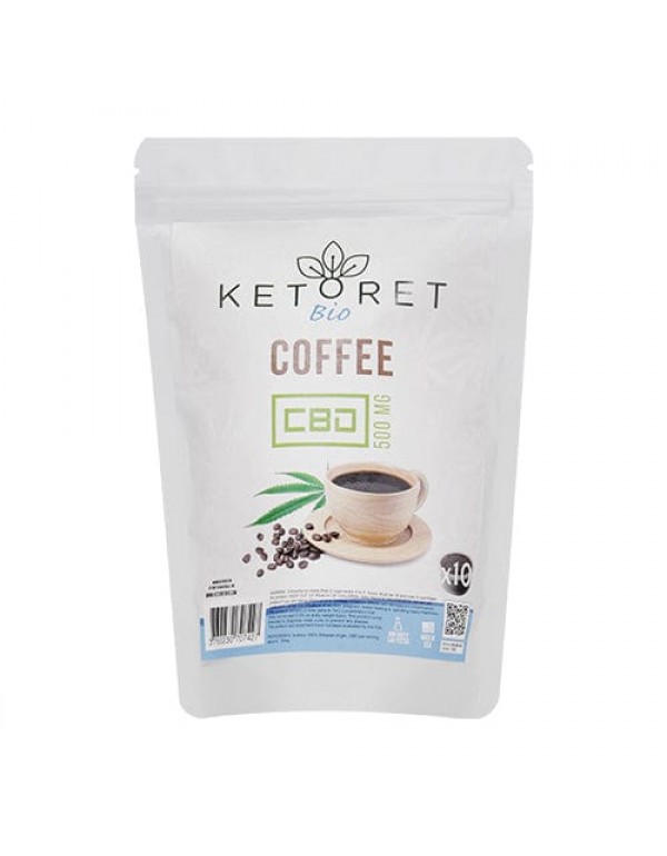 Ketoret Bio 500mg CBD Coffee Pods (10x Pack)