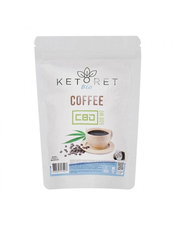 Ketoret Bio 500mg CBD Coffee Pods (10x Pack)