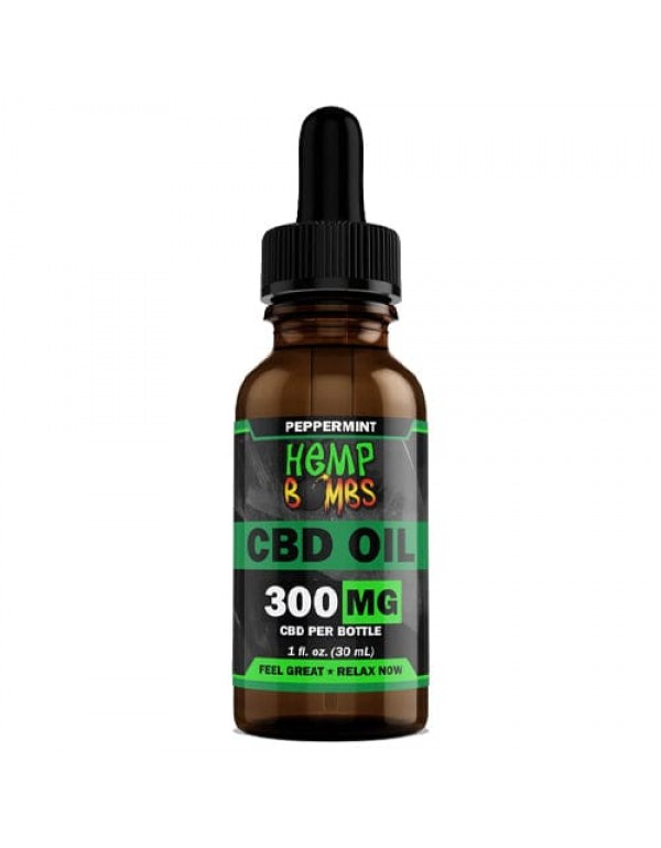 Hemp Bombs Peppermint 30ml CBD Tincture