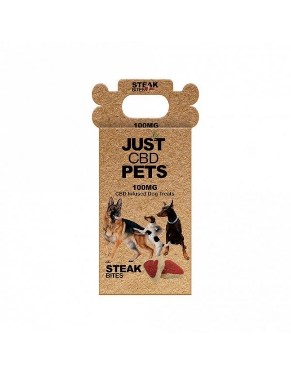 JustCBD Steak Bites CBD Dog Treats