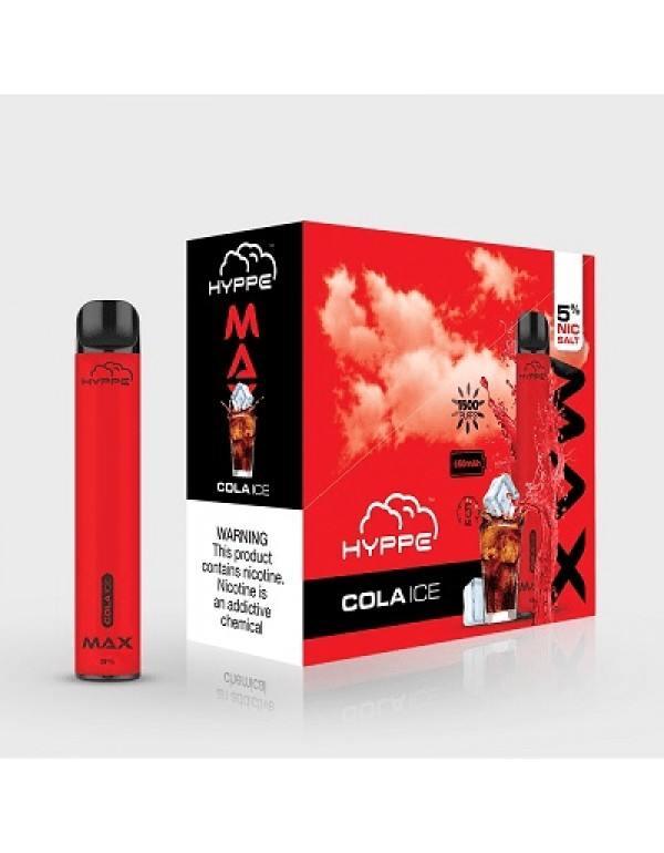 Hyppe Max Disposable Vape (5%, 1500 Puffs)