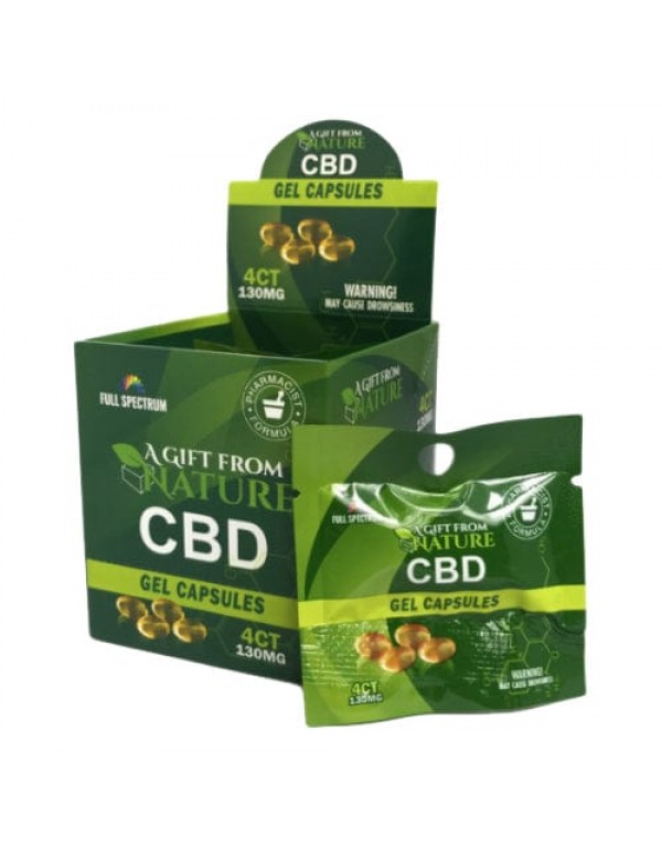 AGFN CBD Gel Capsule (4x Pack)