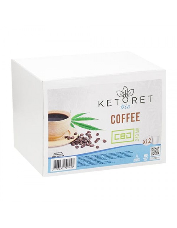 Ketoret Bio CBD Coffee K-Cups (12x Pack)