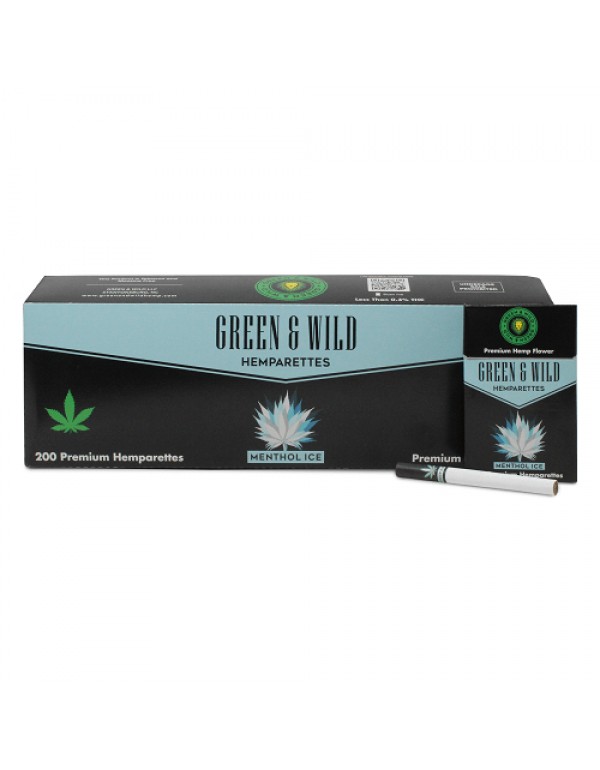 Green & Wild Premium Hemparettes Carton