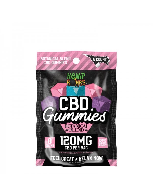 Hemp Bombs Botanical Blend CBD Gummies
