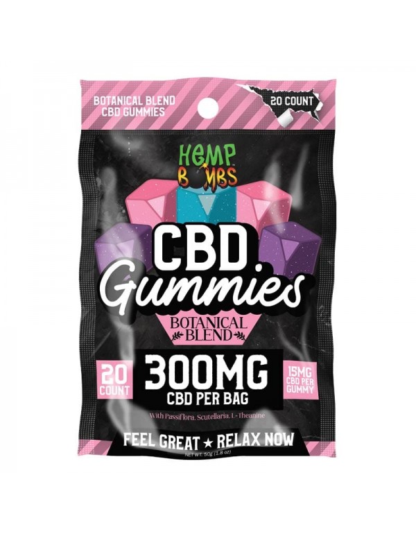 Hemp Bombs Botanical Blend CBD Gummies