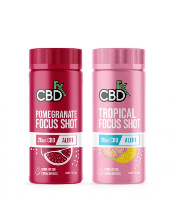 CBDfx 20mg CBD Focus Shots