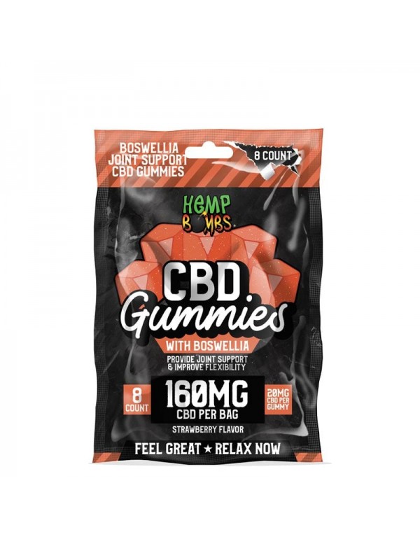 Hemp Bombs Boswellia CBD Gummies (Joint Support)