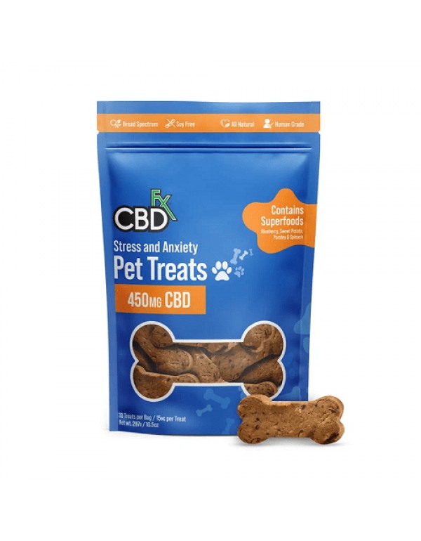 CBDfx Pet Treats - Stress and Anxiety