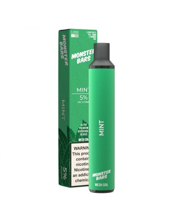 Monster Bar XL Disposable Vape - Mint