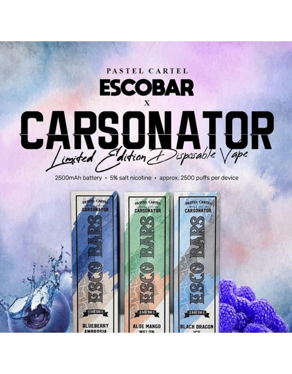 ESCO Bar x Carsonator *LIMITED EDITION* Disposable...