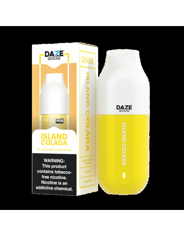 7 Daze Egge Disposable Vape (5%, 3000 Puffs)