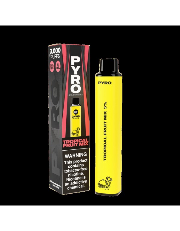 PYRO 3000 Disposable Vape (5%, 3000 Puffs)