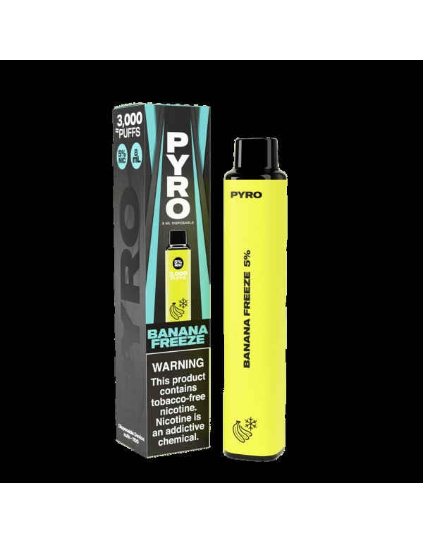 PYRO 3000 Disposable Vape (5%, 3000 Puffs)