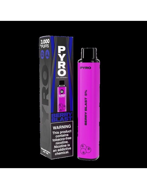 PYRO 3000 Disposable Vape (5%, 3000 Puffs)