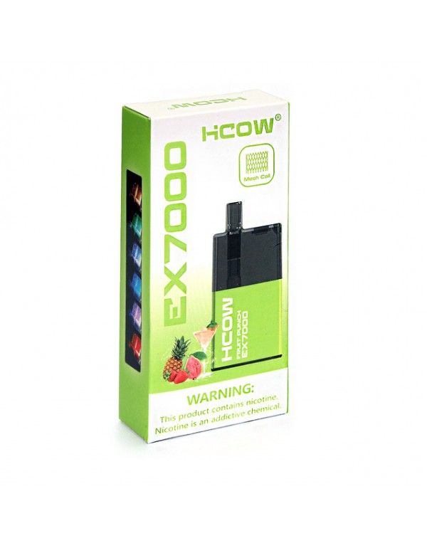 HCOW EX7000 Disposable Vape (5%, 7000 Puffs)
