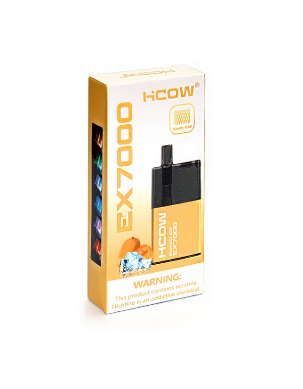 HCOW EX7000 Disposable Vape (5%, 7000 Puffs)