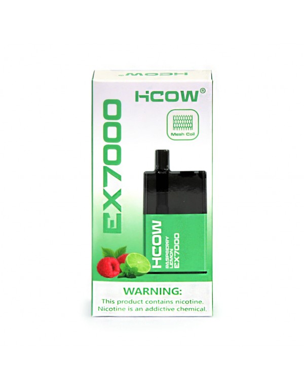 HCOW EX7000 Disposable Vape (5%, 7000 Puffs)