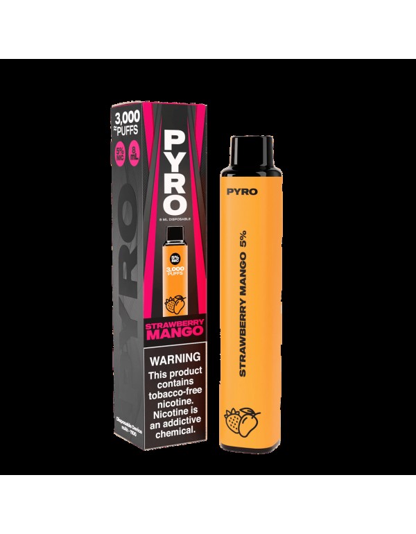 PYRO 3000 Disposable Vape (5%, 3000 Puffs)