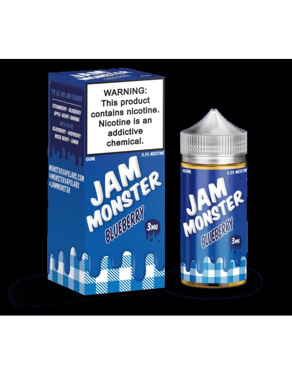 Jam Monster Blueberry 100ml Vape Juice