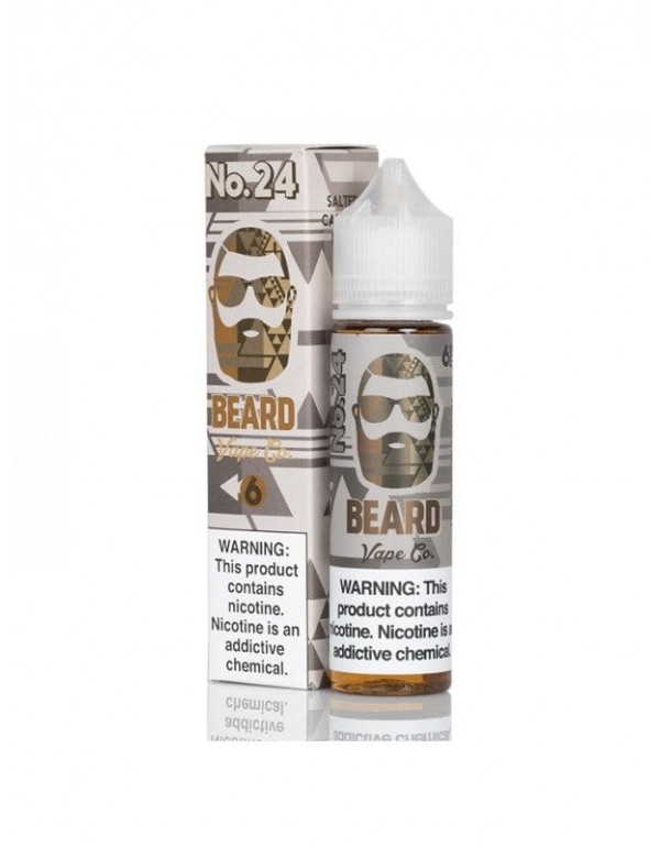 Beard Vape Co No. 24 Salted Caramel Malt 60ml Vape Juice