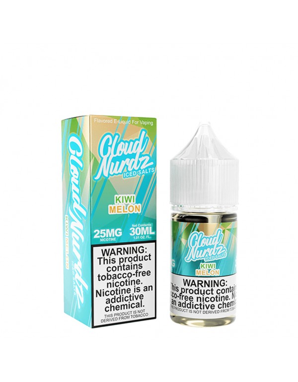 Kiwi Melon Iced 30ml TF Nic Salt Vape Juice - Clou...