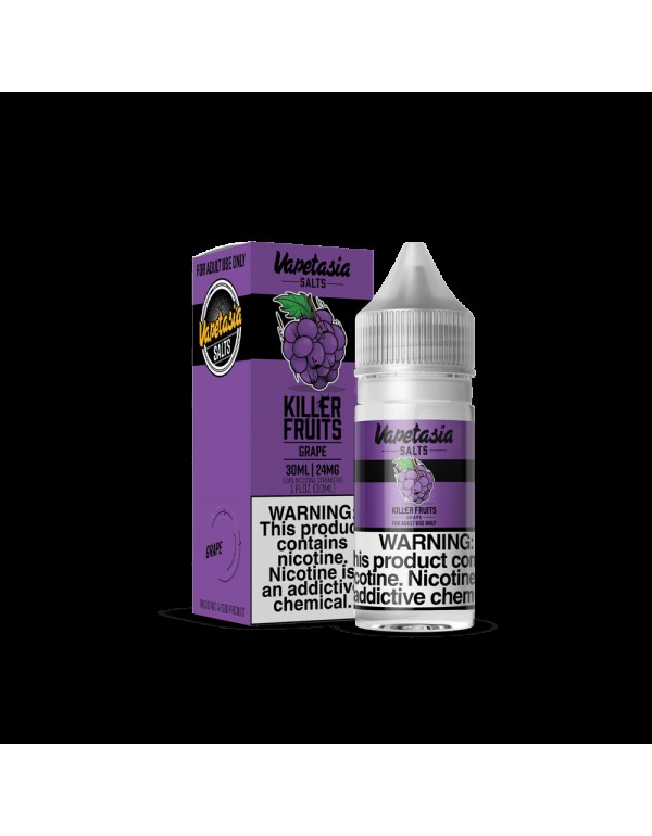 Vapetasia Killer Fruits Grape 30ml Nic Salt Vape Juice