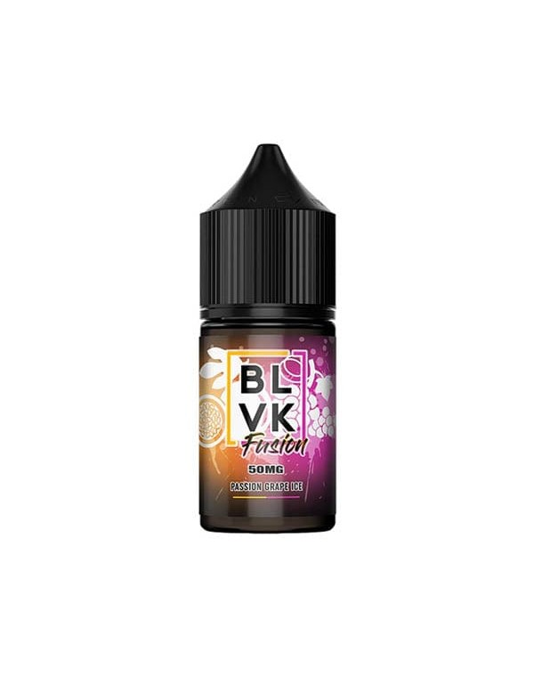 BLVK Fusion Salts Passion Grape Ice 30ml Nic Salt Vape Juice