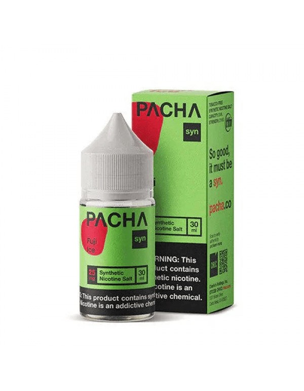 PACHA syn Fuji Ice 30ml Nic Salt Vape Juice - Pach...