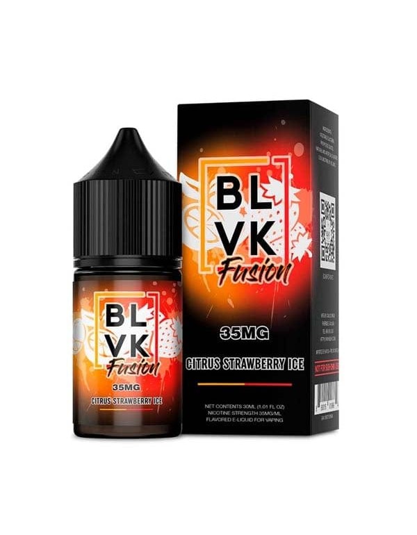 BLVK Fusion Salts Citrus Strawberry Ice 30ml Nic S...