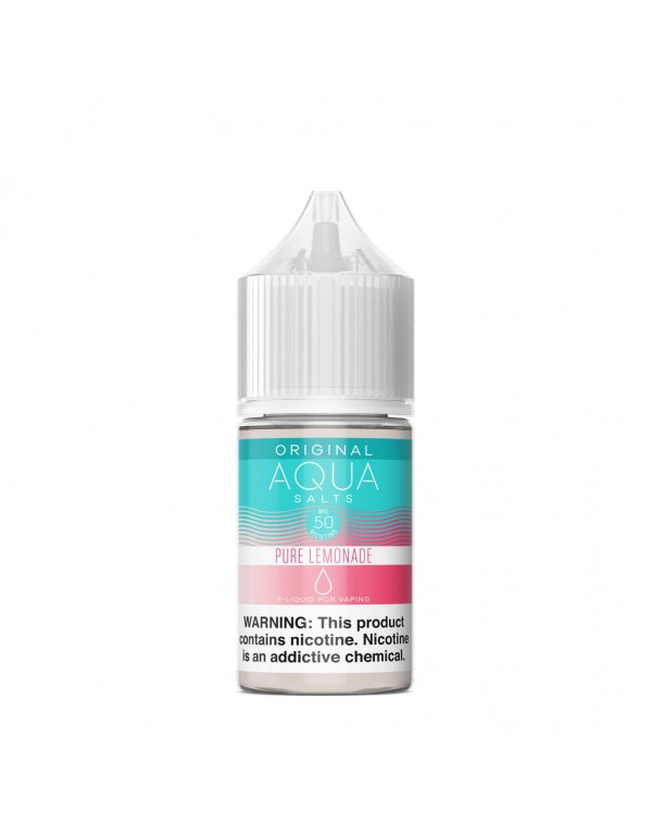 Aqua Pure Lemonade 30ml Nic Salt Vape Juice