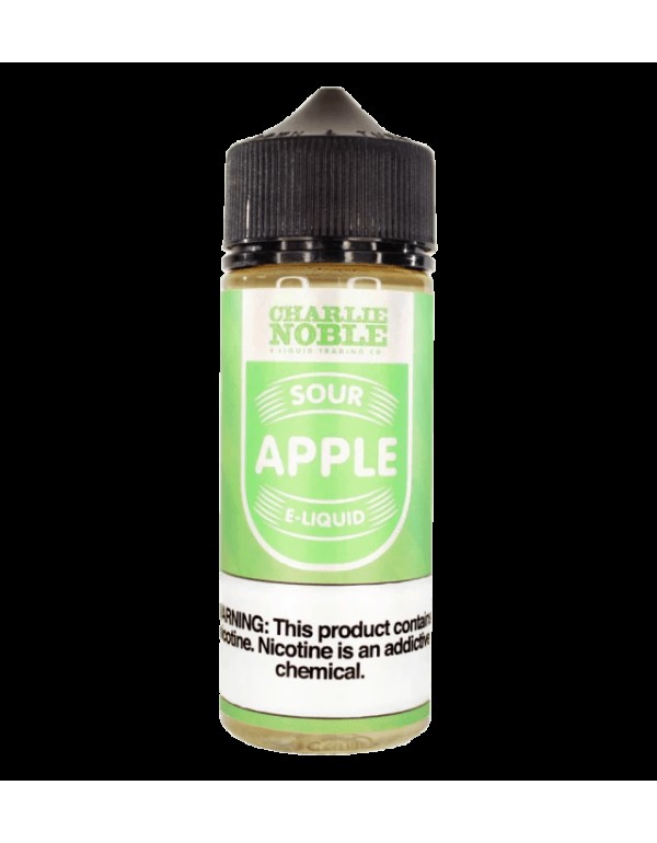 Charlie Noble Sour Apple 120ml Vape Juice