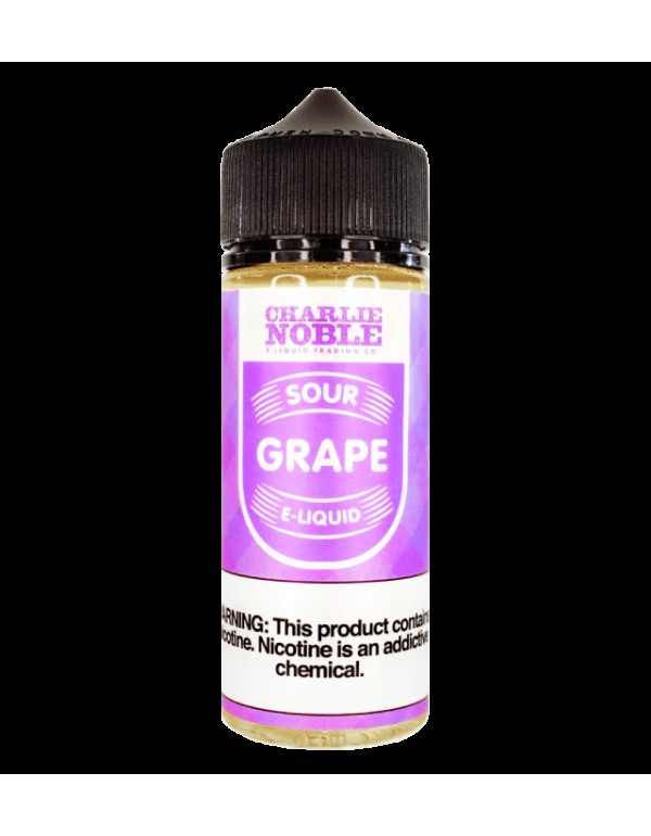 Charlie Noble Sour Grape 120ml Vape Juice