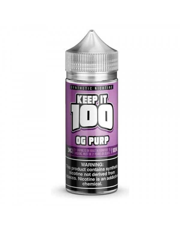 Keep It 100 OG Purp 100ml Vape Juice