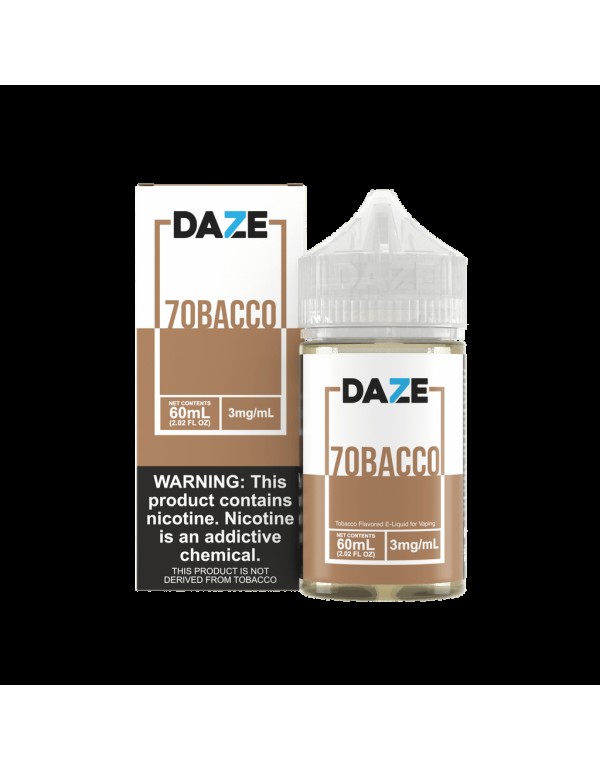 7 Daze Tobacco 60ml Vape Juice