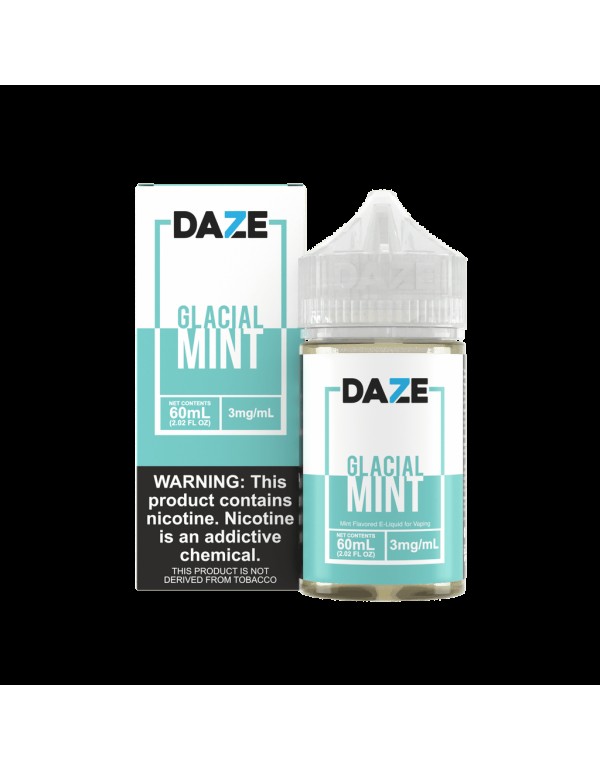 7 Daze Glacial Mint 60ml Vape Juice