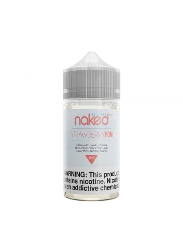 Naked 100 Menthol Strawberry POM 60ml Vape Juice (...