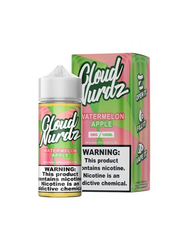 Cloud Nurdz Watermelon Apple 100ml Vape Juice