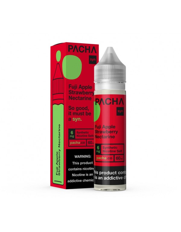 Pacha Syn Fuji Apple Strawberry Nectarine 60ml Vap...