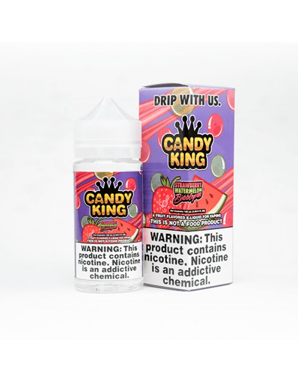 Candy King Strawberry Watermelon Bubblegum 100ml V...